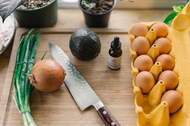 Knife on Table